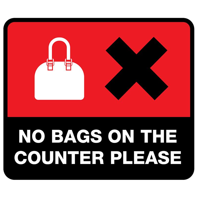 Counter & Staff Protection Sign (CP02)